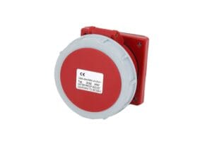 Ổ cắm công nghiệp gắn âm 32A 3 pha 5 chấu