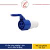 Ổ cắm công nghiệp 1 pha 16A 3 chấu di động