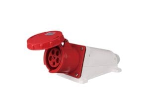 Ổ cắm công nghiệp gắn tường 3 pha 32A 5 chấu