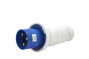 Phích cắm công nghiệp 1 pha 125A 3 chấu IP67
