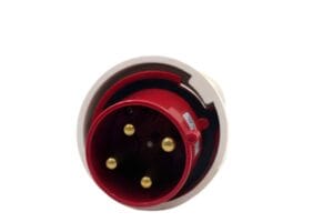 Phích cắm công nghiệp 3 pha 125A 4 chấu IP67