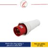 Phích cắm công nghiệp 3 pha 63A 4 chấu IP67