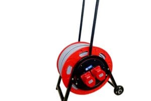Rulo cuốn dây điện 100m kèm ổ cắm 3 pha