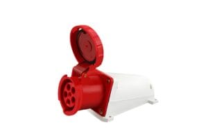 ổ cắm công nghiệp cố định 125A 3 pha IP67