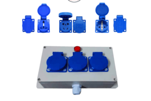 Hộp điện nguồn 3 ổ cắm đa năng 1 pha 220V