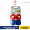 Hộp ổ cắm 1 pha và 3 pha, hộp nguồn thi công tạm