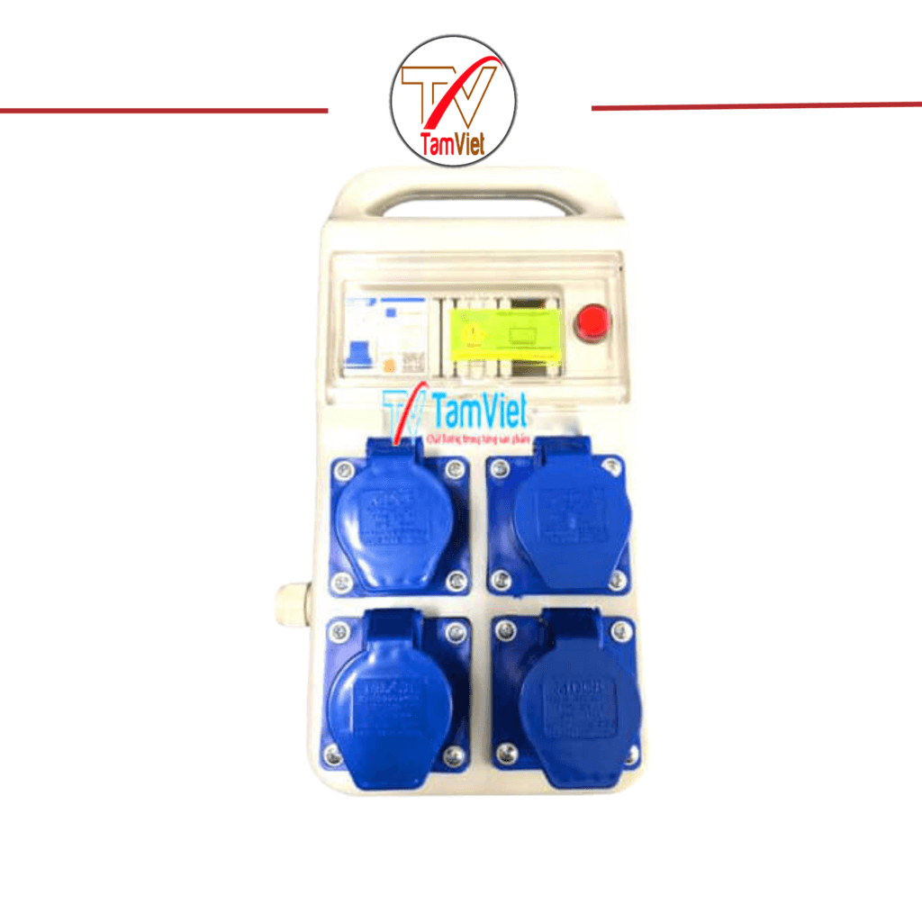Hộp ổ cắm công nghiệp, hộp nguồn 1 pha 16A