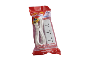 Ổ 3 Chống Cháy 1200W Liền Dây 2,5-4,5 Mét
