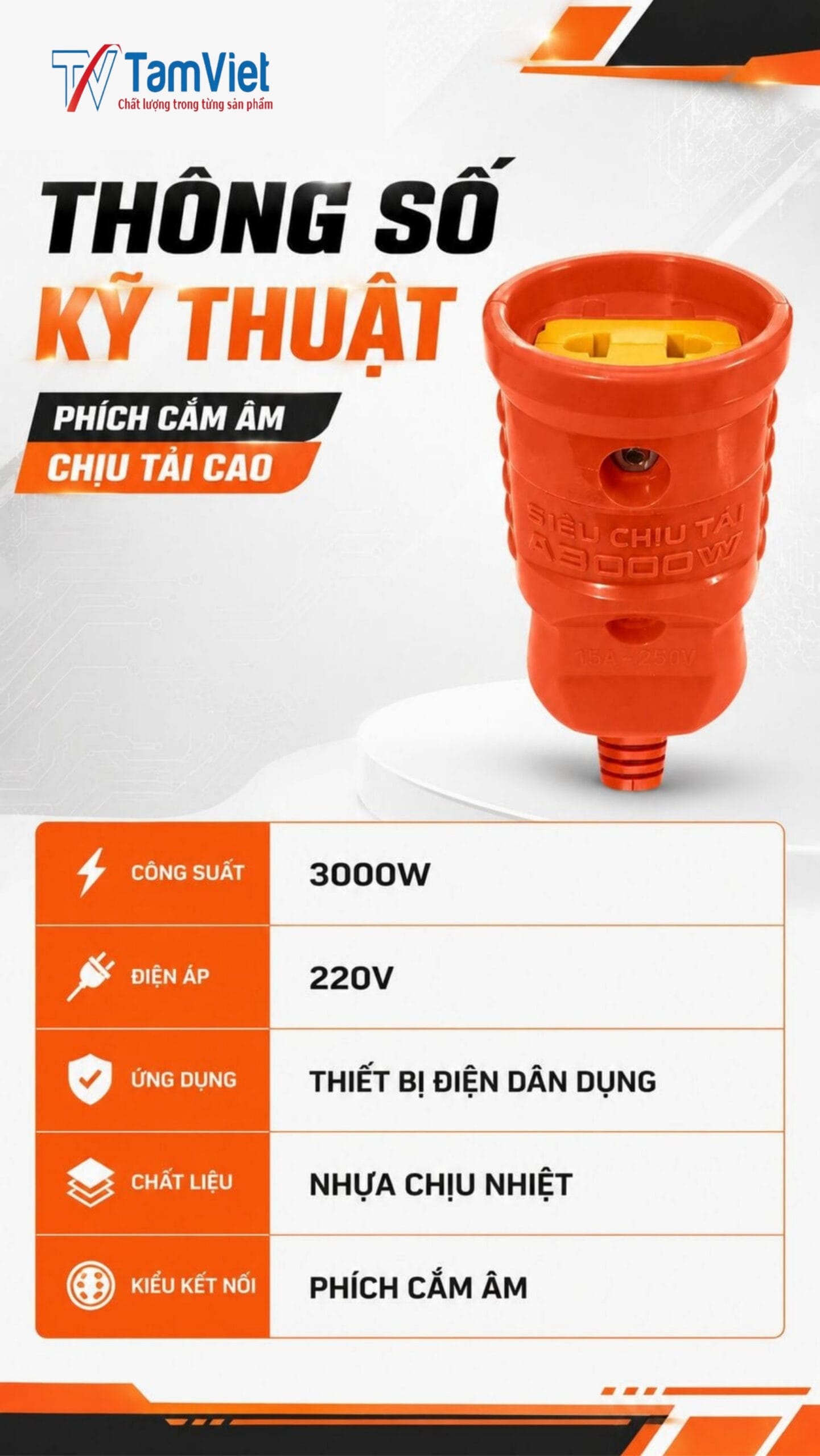 Phích Cắm Âm